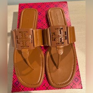 Tory Burch Georgia Sandals in Bourbon